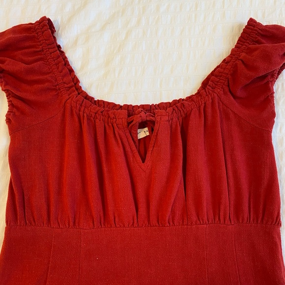 Red mini dress - Picture 3 of 3